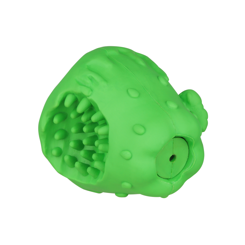 Nouveau design OEM/ODM jouets pour animaux de compagnie en caoutchouc indestructible chien jouets molaires grinçants X'Mas pomme jouets pour chien